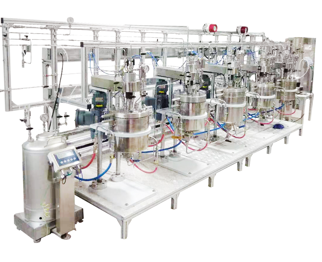 Polyester resin reactor production line